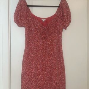 BP off the shoulder Floral Dress